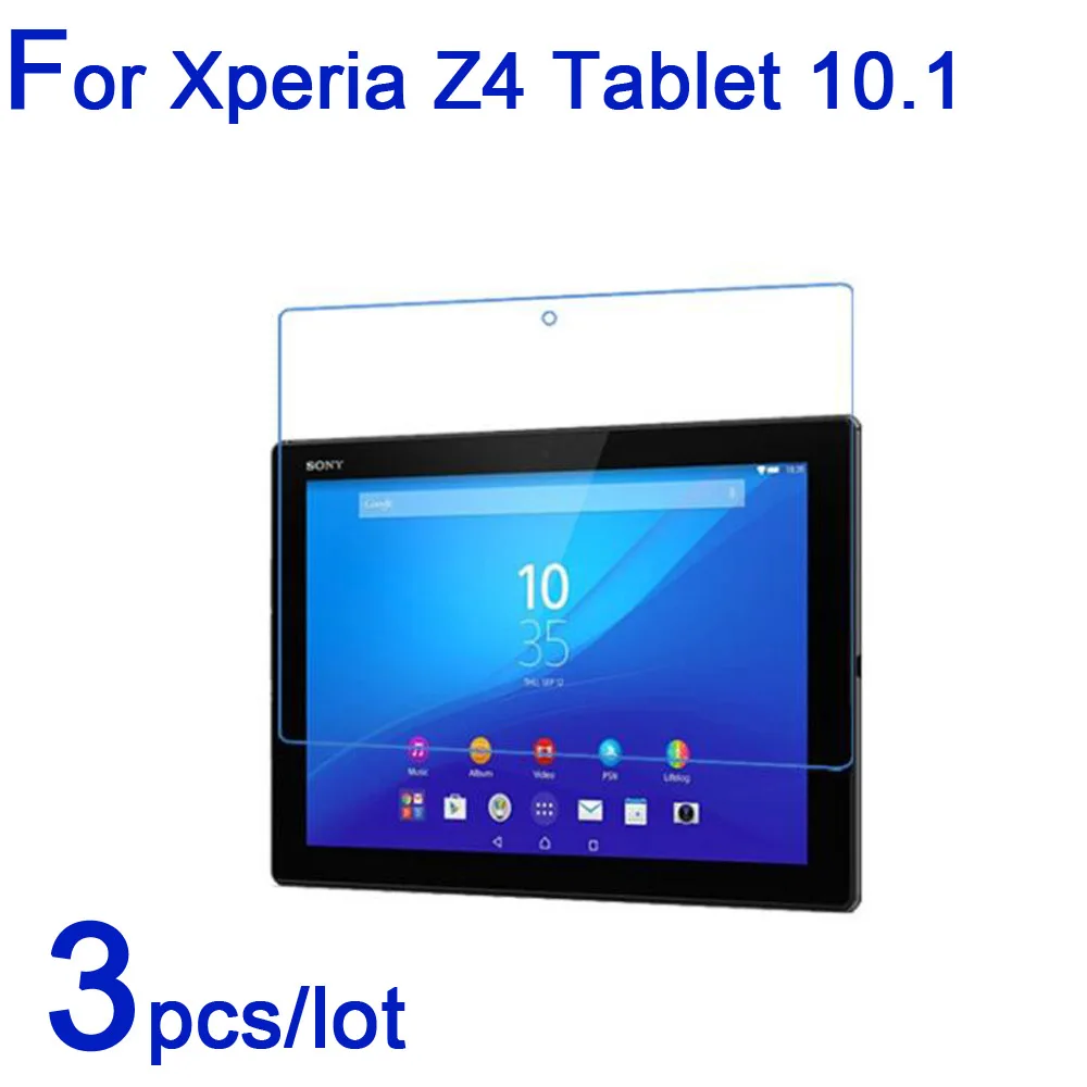 3 шт./лот для sony Xperia Tablet Z/Z2/Z4 SGP312 341 511 512 514 10,1 Защитные пленки мягкие прозрачные/матовые/Nano защитная пленка
