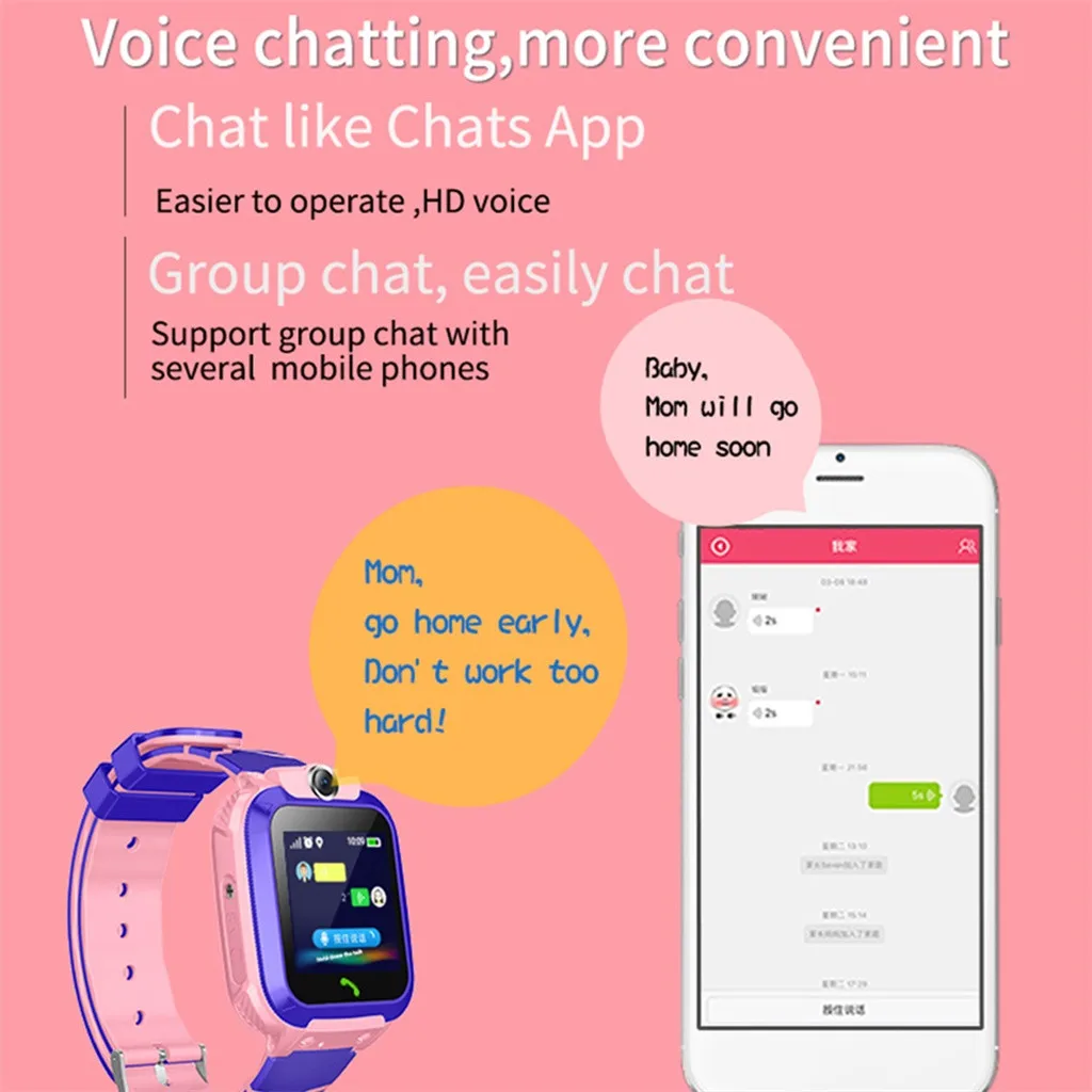 LBS Locator Tracker Waterproof Smart Kids Watch Telephone SOS Anti-Lost Remote shutdown Smartwatch relogio infantil Gifts