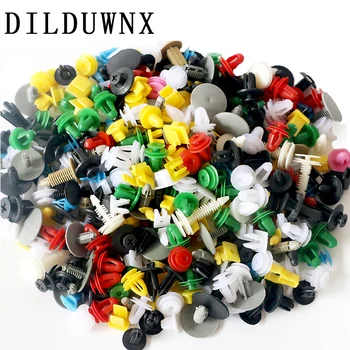 

500PCS Universal Mixed Fasteners Door Trim Panel Auto Bumper Rivet Car Clips Retainer Push Engine Cover Fender Fastener Clips