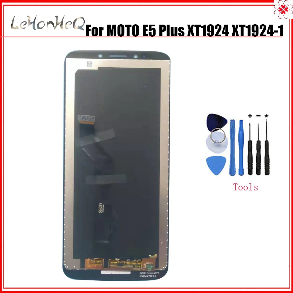 Для Motorola Moto E5 Plus XT1924 1 2 ЖК дисплей кодирующий преобразователь сенсорного экрана в