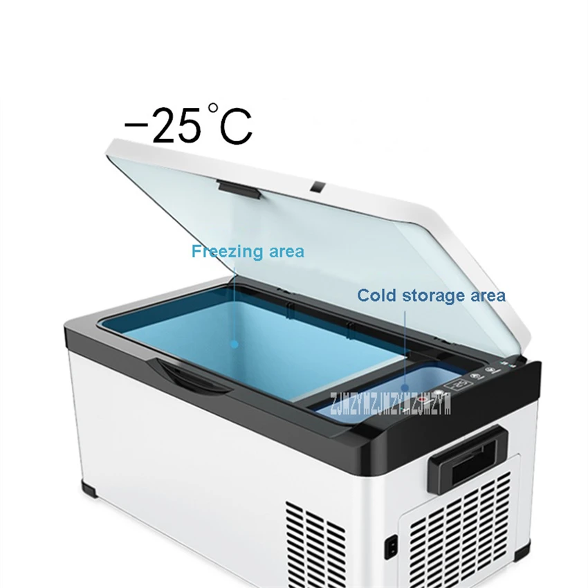 40W 12/24V Vehicle Small Refrigerator Low-Power Portable High Capacity Food Freezer Car And Household Quick Cooling Compressor