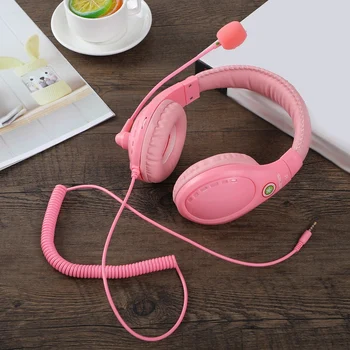 

Salar A566E Deep Bass Learning Headset Earphone Headband Stereo Headphones with Mic for Cell Phone