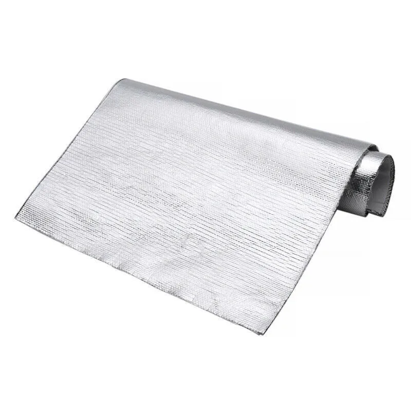 25x50cm Car Heat Protection Film auto Heat Shield Insulation Hood Sound Deadener Protective Film Mat Car Accessories sound proof mat sound insulation mat sound deadener mat heat insulation mat