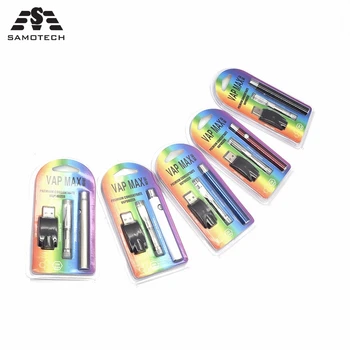 

5pcs/lot Vape Max Premium Preheat VV Battery Kits 350mah build-in battery with 92A3 CBD oil Cartridge 510 thread Vape Pen kit