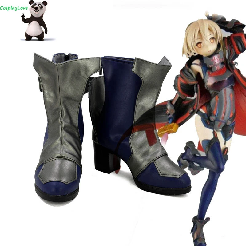 Fgo Fate Grand Order Berserker Mysterious Heroine X Alter Blue Cosplay Shoes Long Boots Cosplaylove For Halloween Christmas Shoes Aliexpress