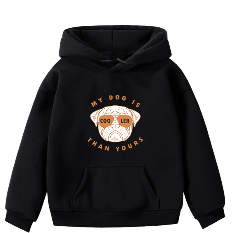 Hoodies 8 New Arrival Baby Boys Girls Sweatshirts Winter Autumn Child Dog Print Plus Velvet Hoodies Long Sleeves infant Kids Clothes - Цвет: Hoodies 8