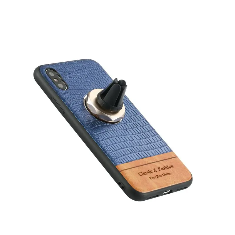 High Quality For Huawei P20 Case Car Magnetic Soft Silicone Litchi Pattern Cover Anti-fall P10P20 Pro Plus Mate9 |