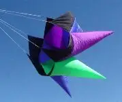3D windsock открытый игрушка нейлон зонтик ткань мягкий воздушный змей