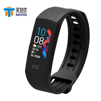 

2020 New Style Intelligent Temperature Bracelet Blood Oxygen Blood Pressure Sleep Waterproof Sports Pedometer Fat Booth Goods