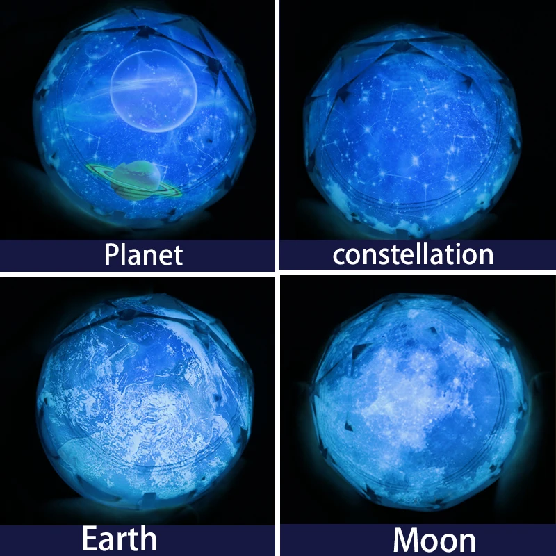 Starry Sky Night Light Planet Magic Projector Earth Universe LED Lamp Colorful Rotate Flashing Star Toy 1 Starry Sky Night Light Planet Magic Projector Earth Universe LED Lamp Colorful Rotate Flashing Star Toy 4