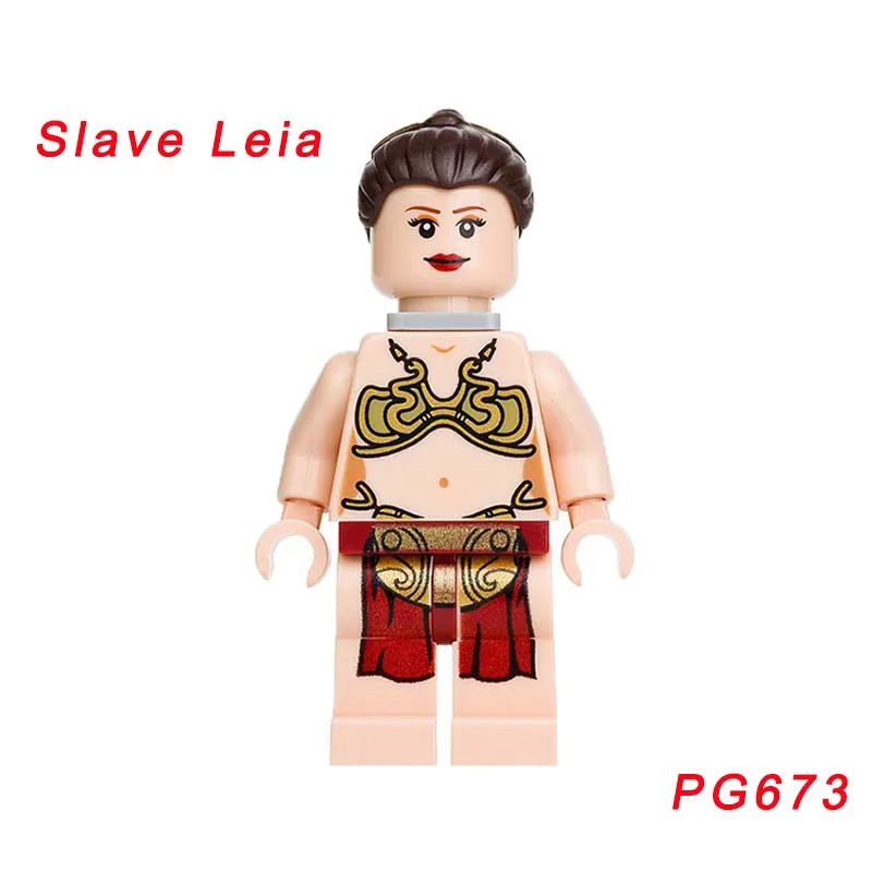 Одиночная Звездные войны кирпич первый заказ пилот боец Rey POE dameron Tasu Leech Хан Solo Императорский Финн строительный блок - Цвет: pg673