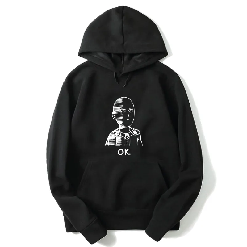 

Anime One Punch-Man Sweatshirt Cool Hoodies Long Sleeve Pullovers Tops for Boys Girls