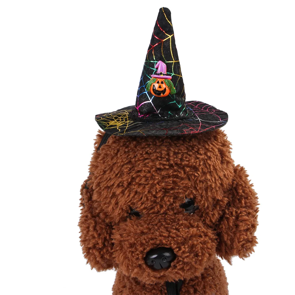 Funny Pet Cap Dog Headwear Cat Headgear Halloween Pet Hat Christmas Headdress For Dogs Cats Kitten Chihuahua Poodle Accessories (10)