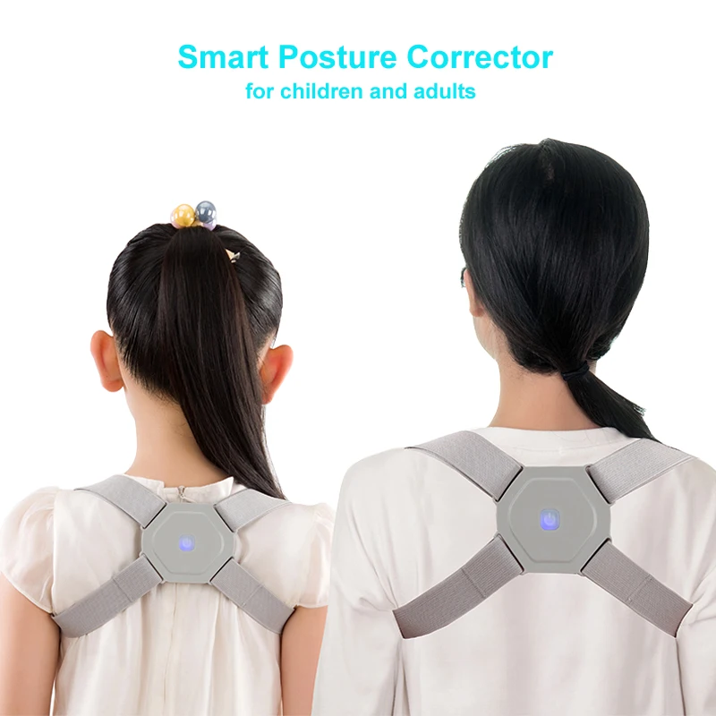 

Smart Adjustable Posture Corrector Back Support Brace Belt Straightener Intelligent Reminder Women Men Children Posture Trainer