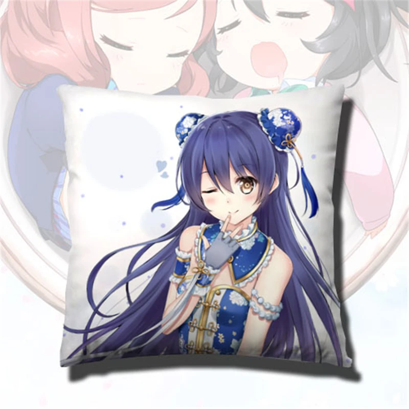 N LoveLive! школьный idol проект kotori minami аниме чехол для подушки с мультяшным принтом двусторонний пятнистый чехол для подушки с принтом и внутренней подушки сиденья - Цвет: N