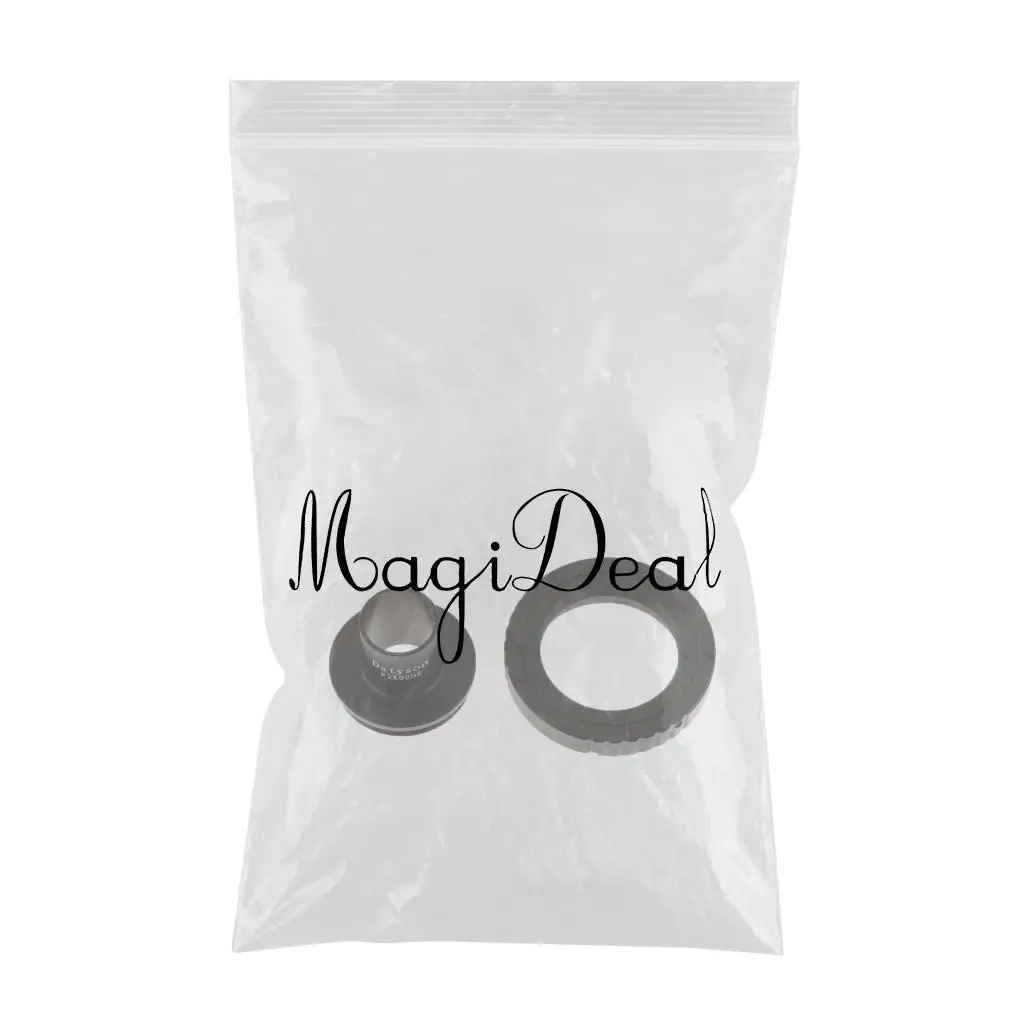 0.91 Inch Microscope Mount Adapter (T-mount ) + T2 Lens Adaptor Ring For Canon DSLR Camera Bodies  450D 500D 550D 600D 1100D