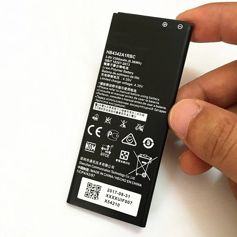 2200mAH HB4342A1RBC Battery For Huawei honor 5A Y6II Compact LYO-L21 LYO-L01 CAM-L21 | Мобильные телефоны и аксессуары