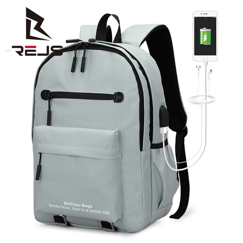 School Bag 2020 Male Backpack Laptop Fit 15.6 Inch USB Recharging Casual Multi-layer Light Weight Mochila Rucksack PRAJNA | Багаж и сумки