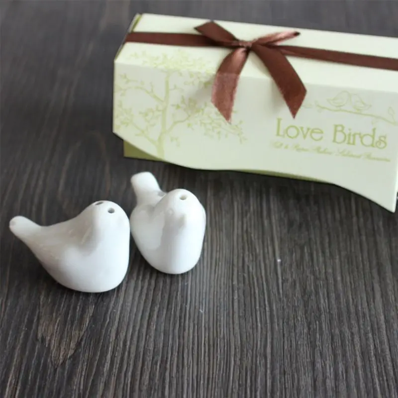 

New Love Bird Decoration Shaker Guests Party For Wedding Supplies Favors Kitchen Gifts Event And Pepper Souvenirs Salt