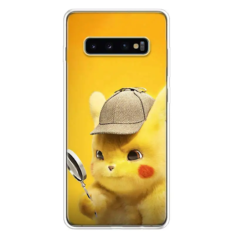 TW003-7 Пикачу обложка фильма чехол для телефона для samsung Galaxy A10 A20E A30 A40 A50 A70 A50S A80 M30S A6 A7 A8 A9 Plus+ Coque - Цвет: TW003-7