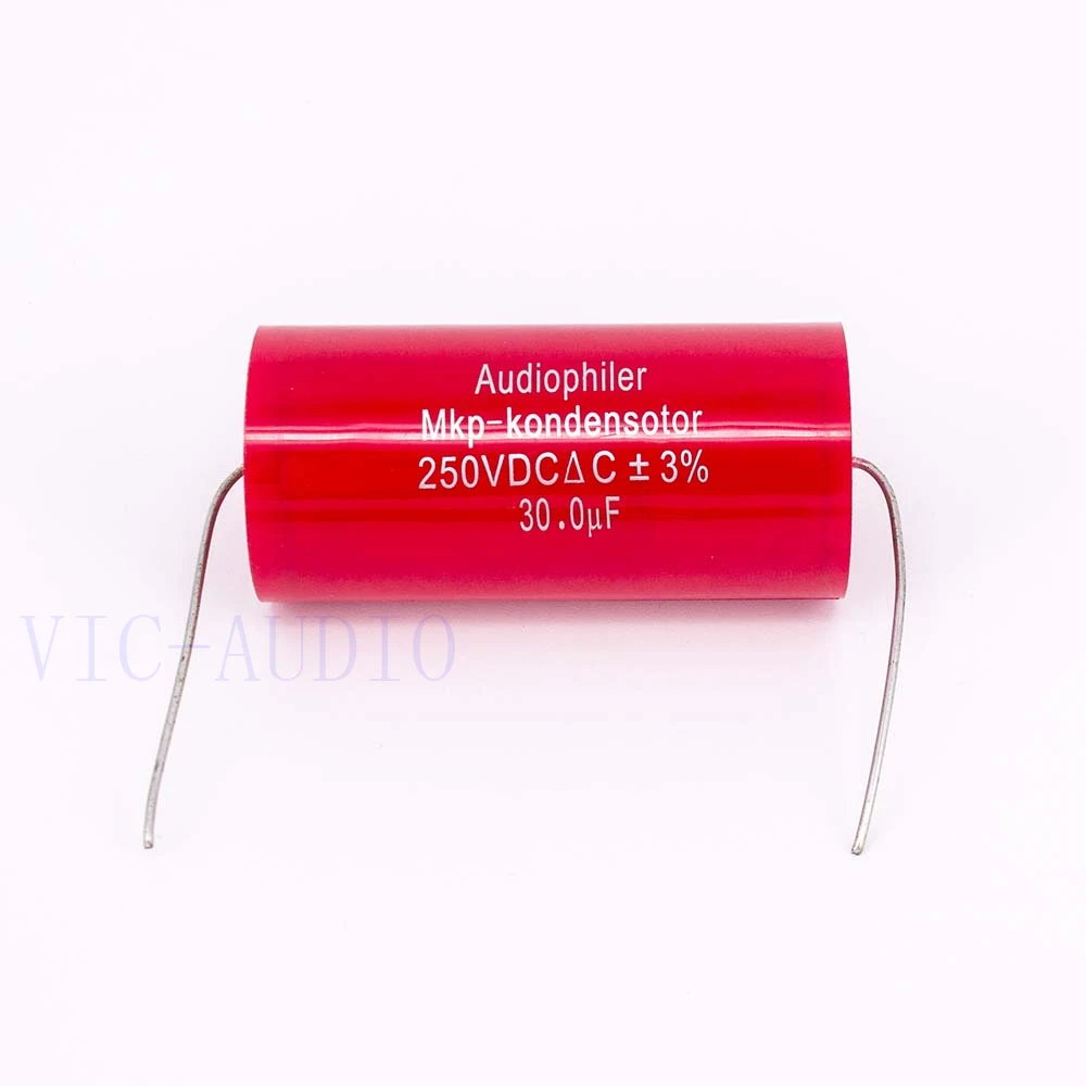 Capacitor Auditógrafo Mkp 30uf 250v dc Capacitor sem Eletrodo de Alta Fidelidade para Febre Capacito de Áudio Frequência de Acoplamento Divisão 30uf - Image 6
