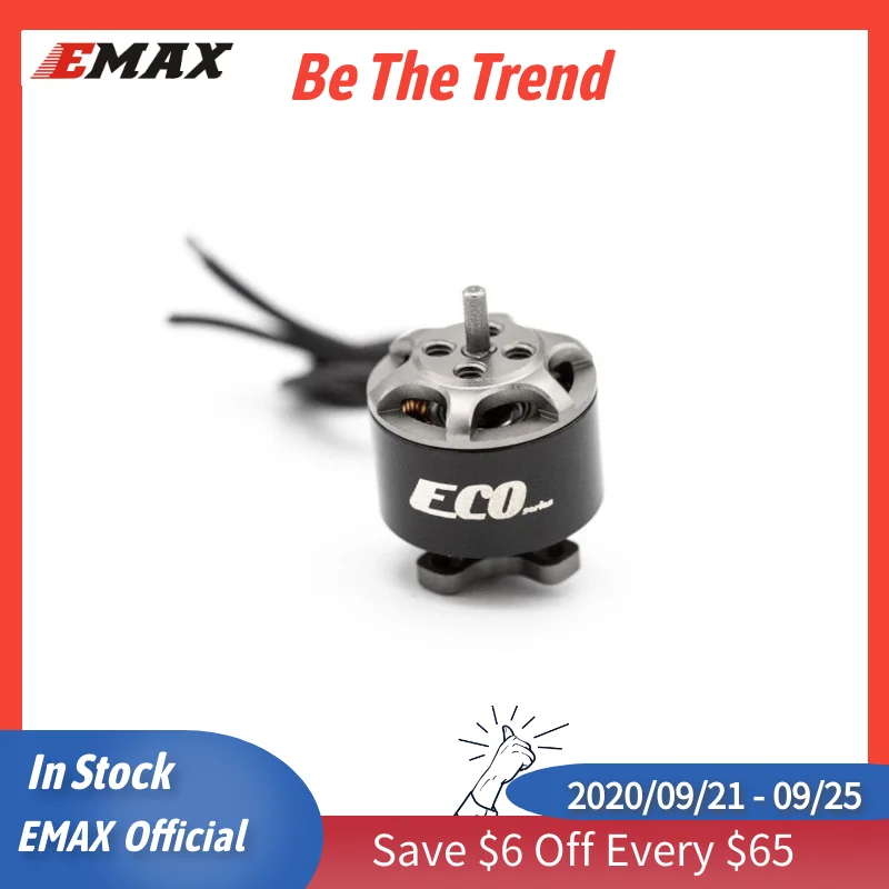 

Emax ECO Micro Series 1404 3700kv 6000kv Brushless Motor for FPV Drone RC Plane