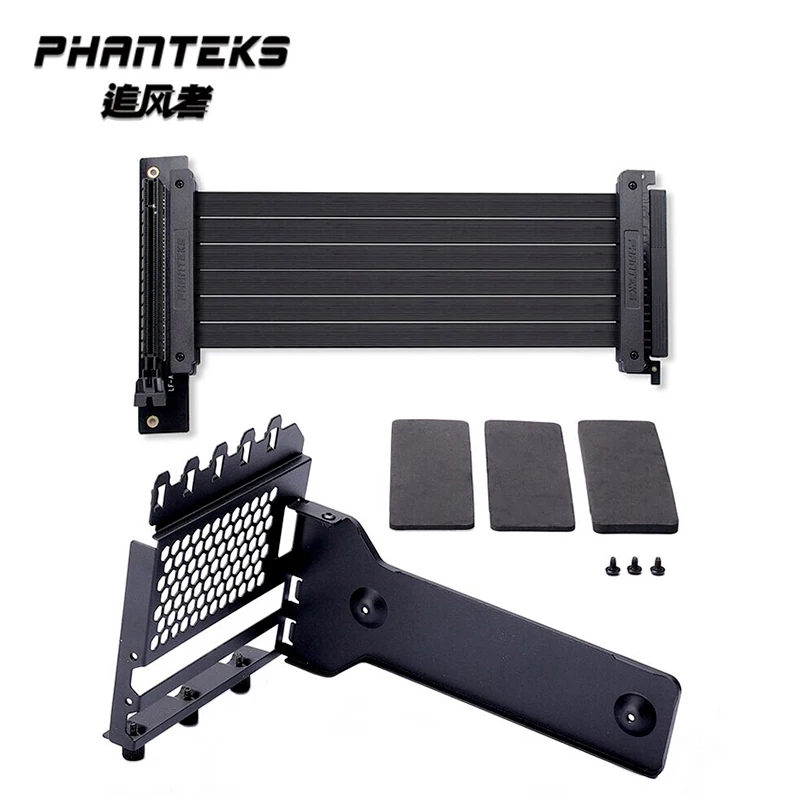 atravesar Muscular Decremento Phanteks-Cable de GPU antiinterferencias para ordenador, soporte de tarjeta  RTX4090, VGA vertical, PCIe3.0 X16 / PCIe 4,0x16, color negro y blanco _ -  AliExpress Mobile