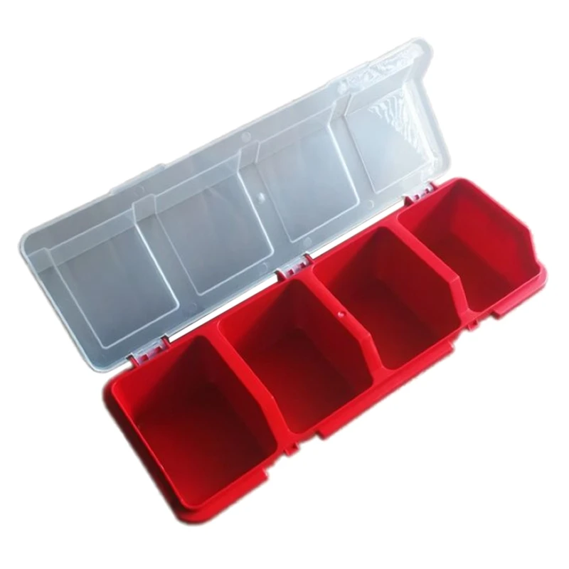 Plastic Tools Storage Box with Cover Parts Screw Toolbox Case Components Sorting Organizer Holder bike tool bag Tool Storage Items