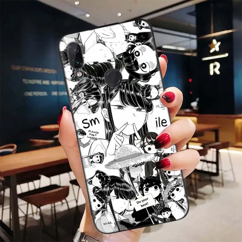 Милый черный чехол для Xiao mi Red mi Note 8 7 7S 7A 6 S2 GO K20 Pro+ 6A mi 6X 5X A1 CC 9 8 мягкий чехол для телефона