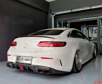 

2017-2020 Z-ART for Mercedes Benz E Coupe carbon fiber rear spoiler for C238 carbon fiber rear wing carbon fiber front spoiler