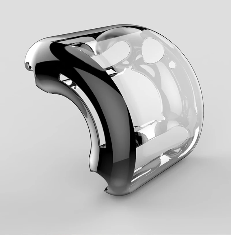 Тонкий чехол для Apple Watch 360, чехол для 5, 4, 3, 2, 1, 42 мм, 38 мм, мягкая прозрачная защитная пленка из ТПУ для iWatch 5, 44, 40 мм, аксессуары