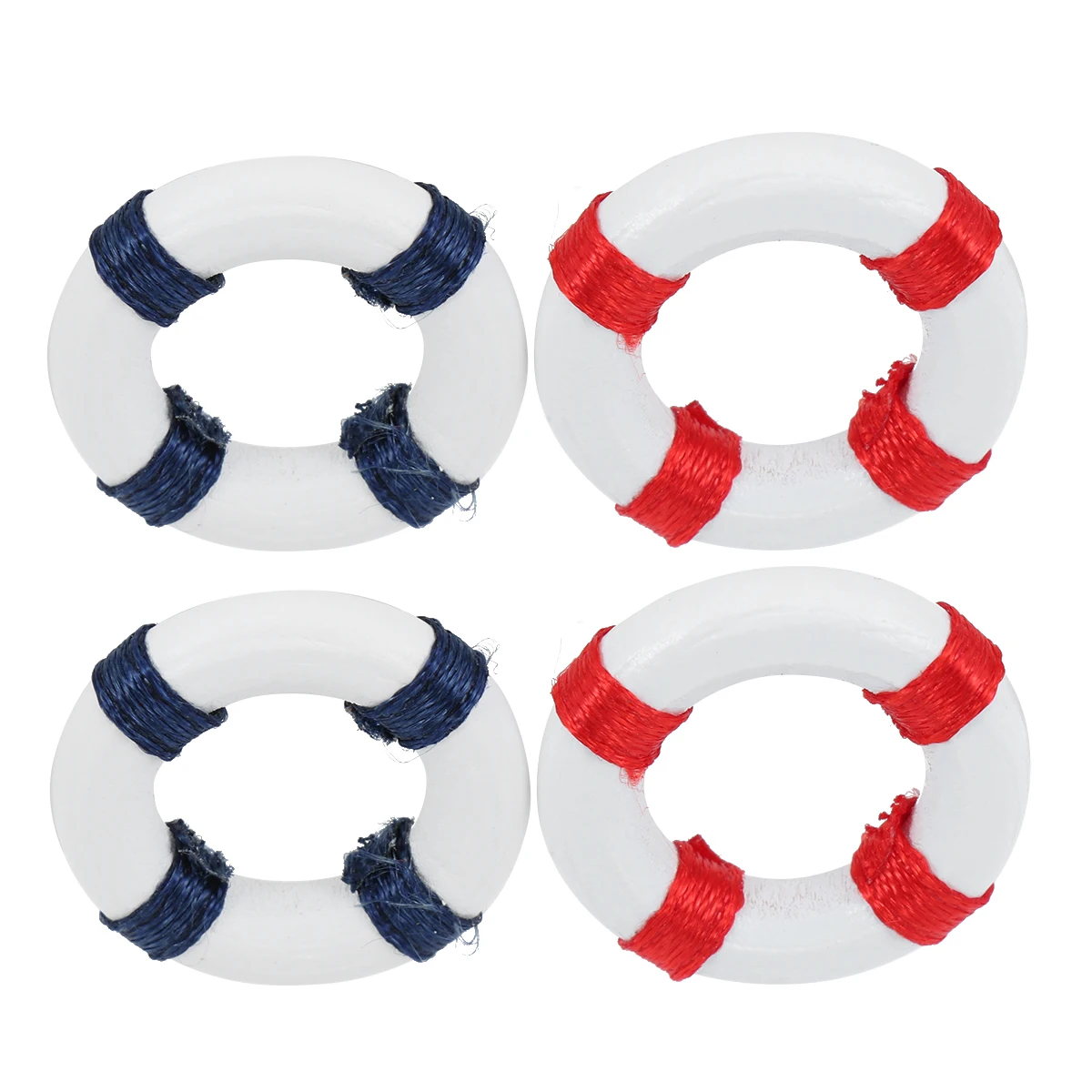 10pcs Mini Swimming Ring Mini Summer Decorations Education Fun Lightweight Cute Figurine Craft Toy Miniature Toy Home