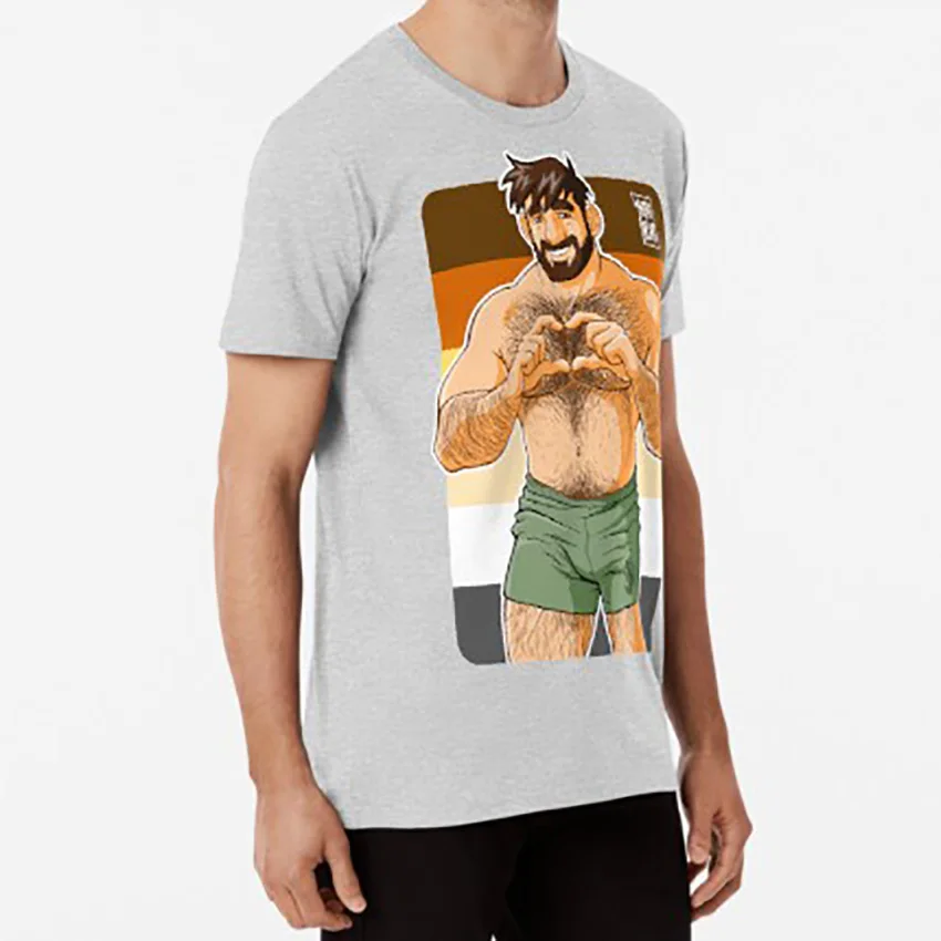 ADAM I LOVE YOU-BEAR PRIDE Футболка bobobear bobobearart bobo bear bobo nisi bear gay bear gayart gay art bear art