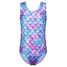 Балетные гимнастические леотарды BAOHULU для маленьких девочек, блестящий костюм без рукавов для подростков, спортивный костюм, гимнастический костюм, детская Одежда для танцев