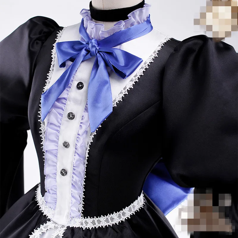 Ангелы смерти Рейчел · Гарднер Косплей Костюм Хэллоуин костюмы женщина черное платье