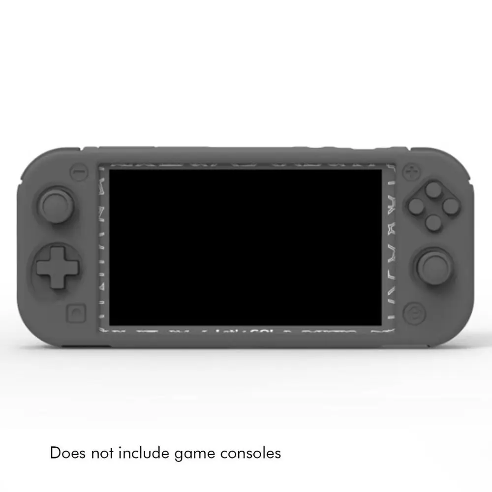 gray Силиконовый защитный чехол-накладка для Nintendo Switch Lite, аксессуары для NS - Цвет: gray