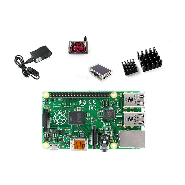 

A2-- For Raspberry Pi 3 Model B Board+Thicken Acrylic Case +3.5 inch Touch LCD +Heat Sink+5V 2.5A Power charger with Switch