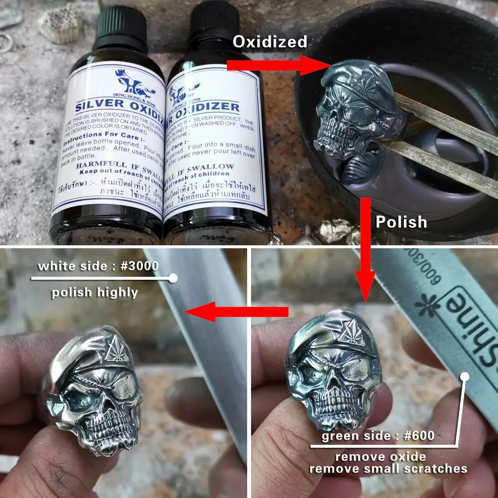 Пиратское кольцо с черепом 925 пробы Серебряное мужское байкерское рок-панк кольцо TA174 размер США от 7 до 15