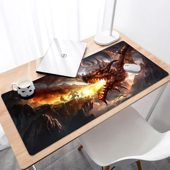 

Dragon HD design PC Gaming Mouse Pad 900x300mm large mousepads game player