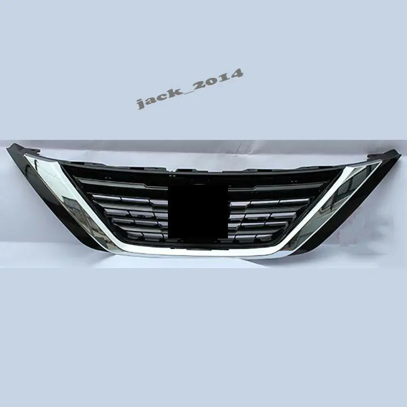 Для Nissan ALTIMA ABS Хром Передняя шмперверхняя решетка вставная втулка