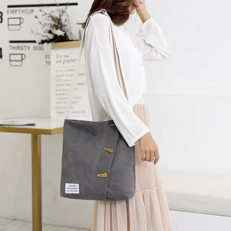 Сумки через плечо для женщин Холщовая Сумка женские сумки Женская хлопчатобумажная Сумочка Bolsos Mujer женская сумка на плечо