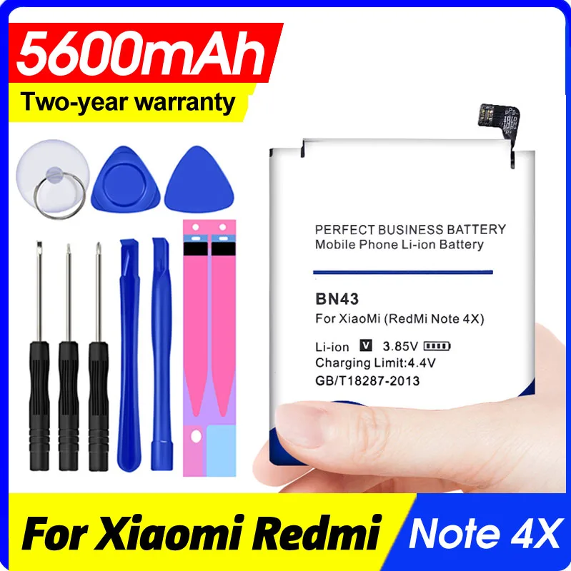 Полимерные аккумуляторы BM45 BM46 BN41 BN43 BM42 для Xiaomi Redmi Note 2 3 4 4X|Аккумуляторы мобильных