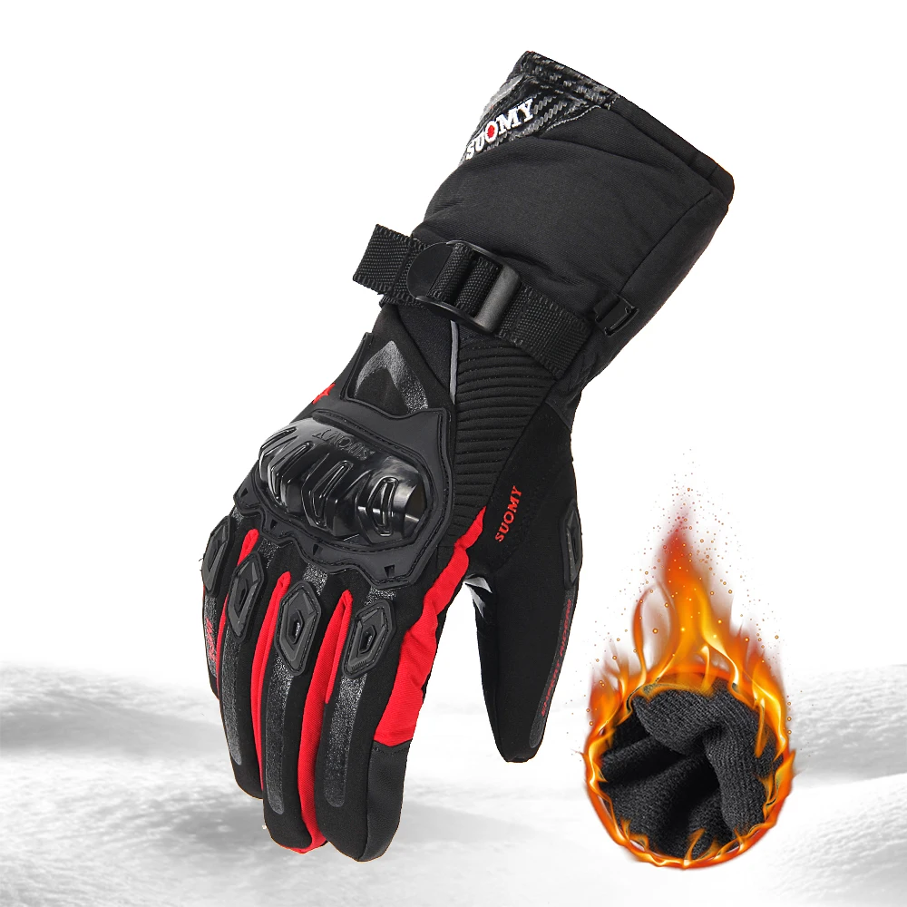 Перчатки для езды на мотоцикле с сенсорным экраном Guantes, мотоциклетные перчатки, мужские водонепроницаемые ветрозащитные зимние перчатки Gant