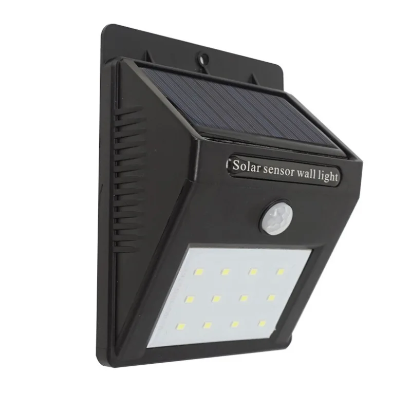 12LED Солнечный Перезаряжаемые инфракрасная Сенсорная лампа на открытом воздухе водонепроницаемая садовая лампа Бытовая маленькая настенная лампа
