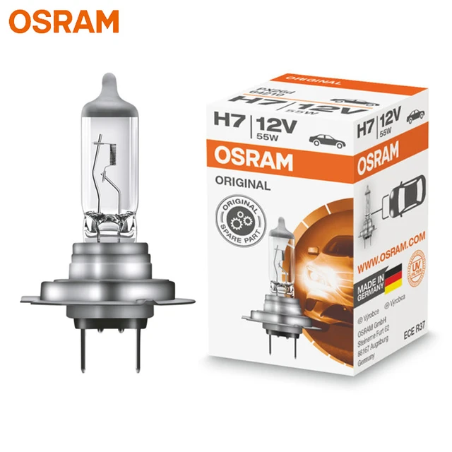 OSRAM H7 12V 55W PX26d 64210 Original Line Car Halogen Headlight Auto Bulb  3200K Standard Lamp OEM Made In Germany (Single) - AliExpress