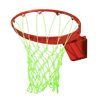

Nightlight Basketball Net Luminous Outdoor Glow in the Dark Portable Sun Powered Sports Nylon Glowing Night