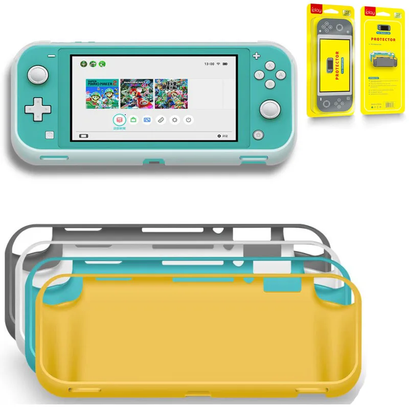 

TPU soft rubberized protective cover Matte texture Soft Protective Cover Shell for Nintendo switch lite Protector Skin Case