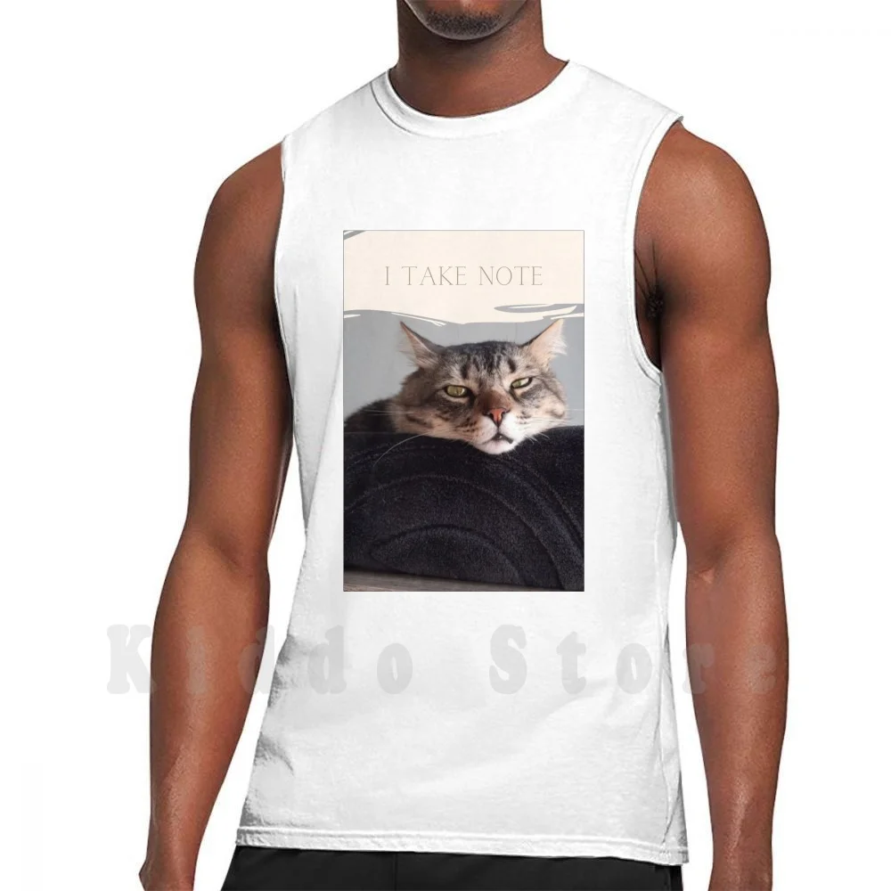 Cat Tigger Canotte Gilet Senza Maniche Cat Humor Animali Pigri Cute Amalhennè Serio Mimi Work Tigr