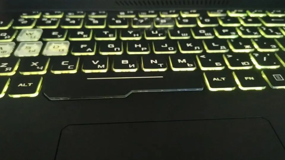 Teclado para Notebook ru Eua Reino Unido para Asus Tuf Fx505 Fx505dy Fx505dt Fx505gm Fx705 Fx95g Fx95du Fx705dy Fx705gm Retroiluminação Rgb - Imagem 4