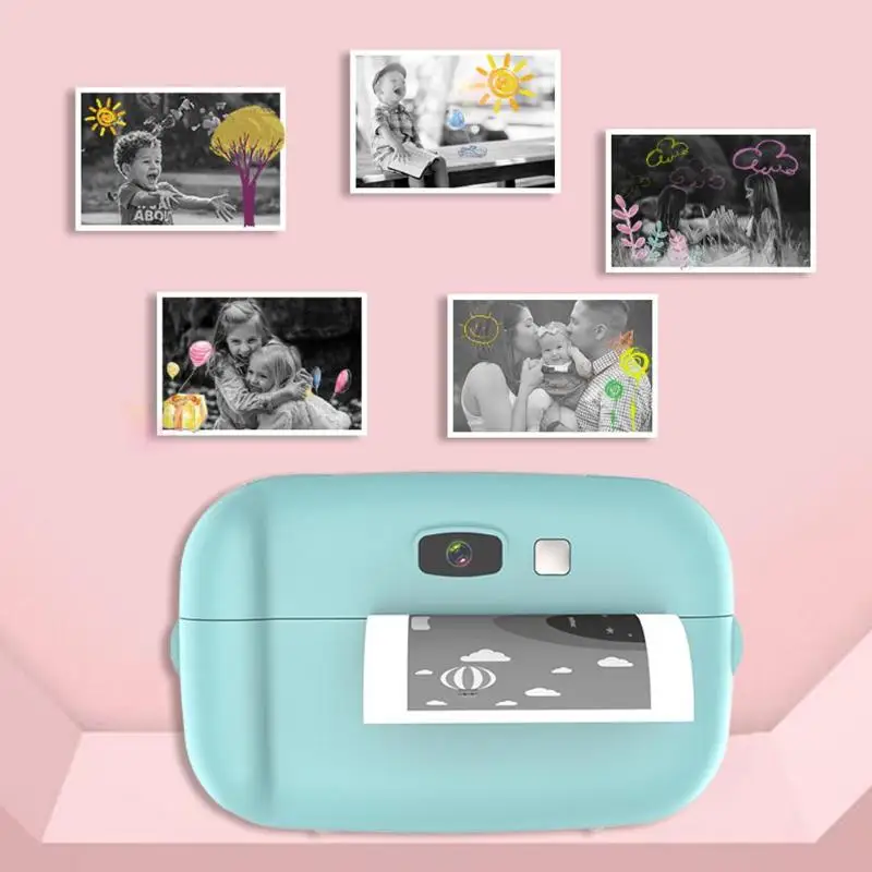 

HD Mini Camera Kids Cute Camera Toys Photography Props for Child Birthday Gift 2.0 Inch Ultra High Definition Display